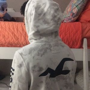 Hollister Logo Graphic Hoodie
